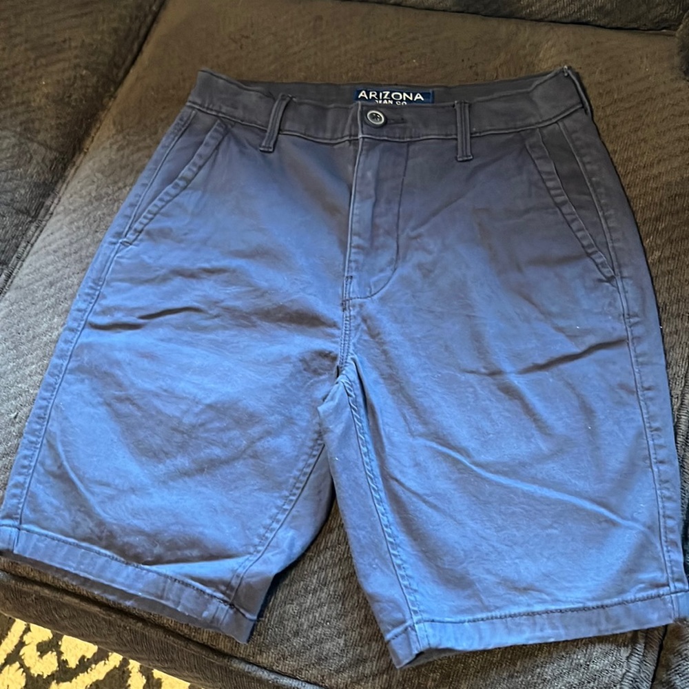Mens Navy Chino Shorts